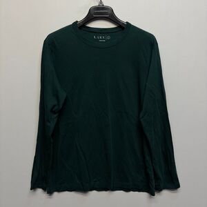 Lake Pajamas Men Long Sleeve Tee T-Shirt Top Size Large Pima Cotton D113 -28